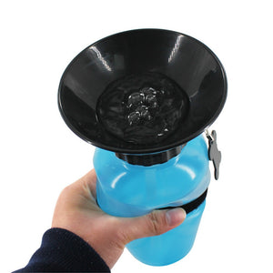 Dog Water Bottle Water Bowl For Dogs Feeder Dog Gourd Portable Dog Drinker Waterer Squeeze Travel Pet Supplies Puppy Chiens