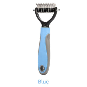 Dog Cat Hair Removal Comb Cats Brush Grooming Tool Puppy Hair Shedding Trimmer Combs Pet Fur Trimming Dematting Deshedding Brush